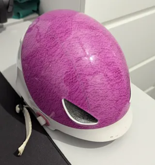 Casco bici/patines púrpura 4-5-6 años