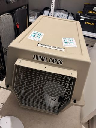 Transportín Perro Grande Beige