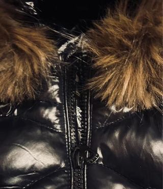 Giubbotto Blauer nero con cappuccio