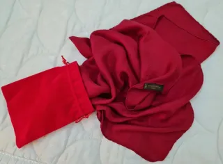 Foulard Louis Vuitton Rosso Monogram