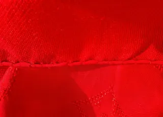 Foulard Louis Vuitton Rosso Monogram