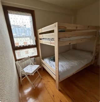 Litera madera pino 105cm Lufe