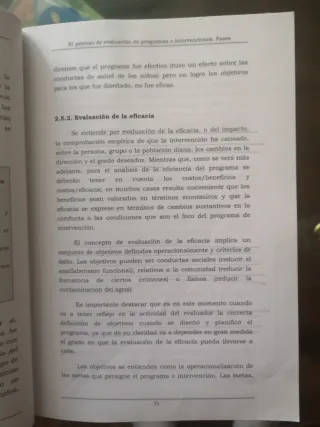 Evaluación de programas e intervenciones en psi...