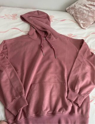 Sudadera rosa mujer