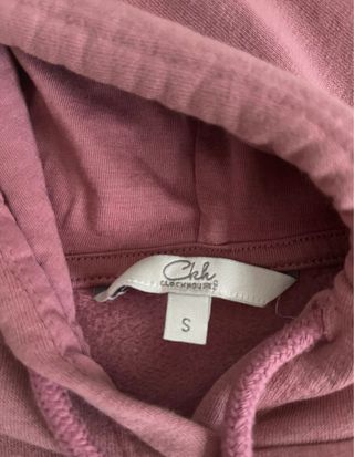 Sudadera rosa mujer