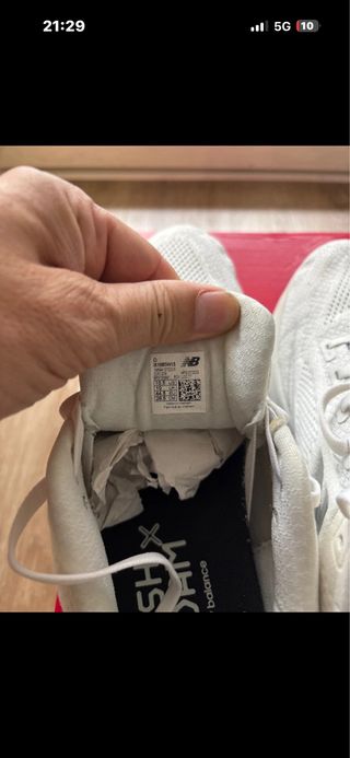 New Balance 1080 V13 Gris y Blanco