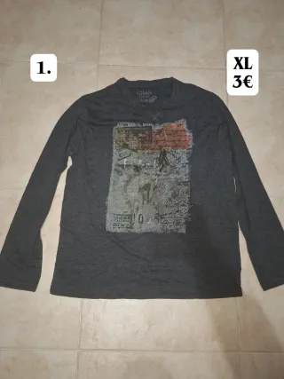 Camisetas LOSAN manga larga