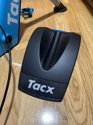 Rodillo Tacx T-2650 Blue Matic + Soporte