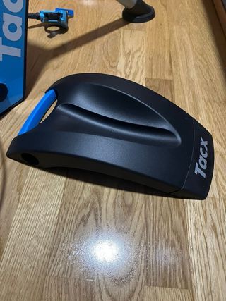 Rodillo Tacx T-2650 Blue Matic + Soporte