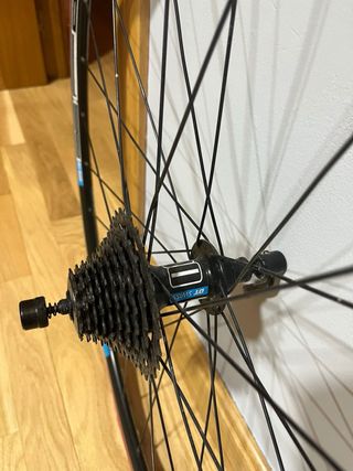 Rodillo Tacx T-2650 Blue Matic + Soporte