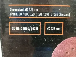 60 Lijas 225mm PARKSIDE