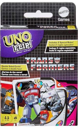 UNO Flip! Transformers Mattel Juego Cartas