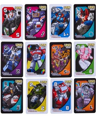 UNO Flip! Transformers Mattel Juego Cartas