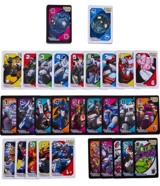 UNO Flip! Transformers Mattel Juego Cartas