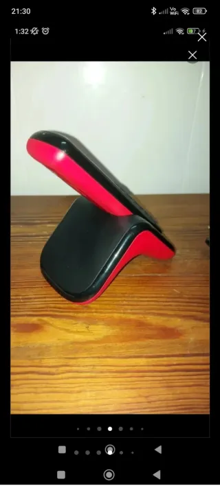 Teléfono Inalámbrico SPC Negro/Rojo