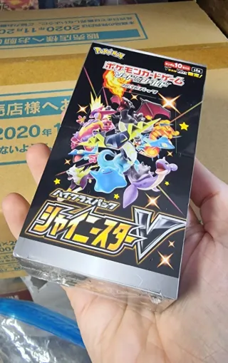 Pokemon Shiny Star V Caja Cartas
