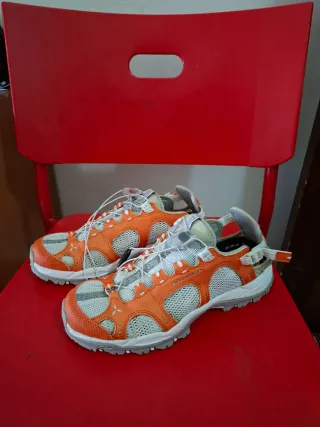 Zapatillas Salomon Techamphibian Naranja/Blanco