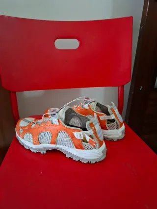 Zapatillas Salomon Techamphibian Naranja/Blanco