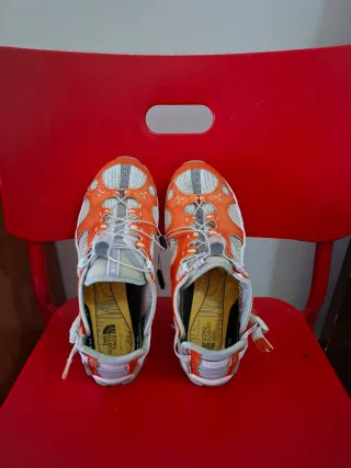 Zapatillas Salomon Techamphibian Naranja/Blanco