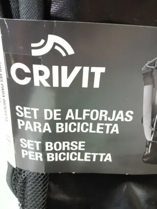 Lote  Alforjas  Bicicleta Crivit