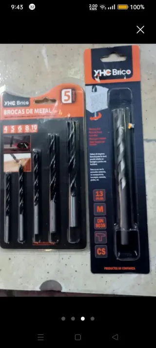 Brocas YHC Brico para Metal y madera