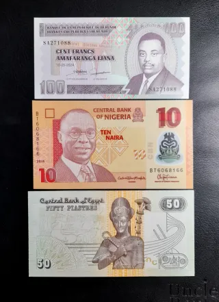 Lote 21 Billetes Extranjeros