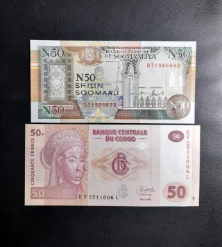 Lote 21 Billetes Extranjeros