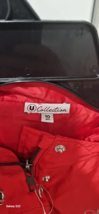 Chaqueta U Collection Niña Talla 10 Roja