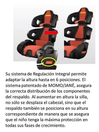 Silla Coche Jane Momo Racing Regalo Protector