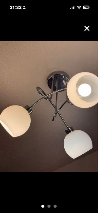 Lámpara de techo moderna