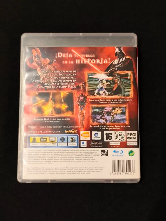 Soulcalibur IV. PlayStation 3.