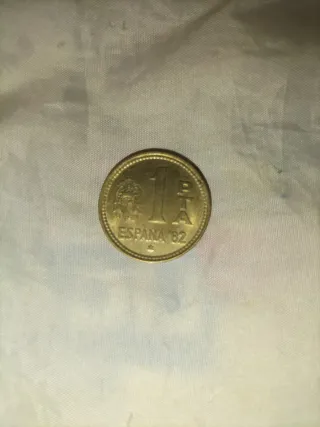 Moneda 1 peseta España 82