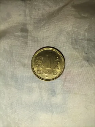 Moneda 1 peseta España 82