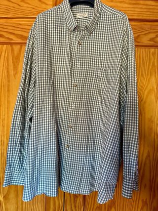 Camisa cuadros de Emidio Tucci. Talla grande