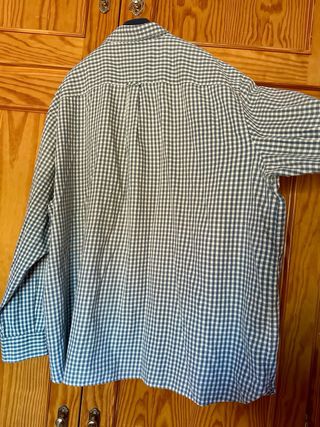 Camisa cuadros de Emidio Tucci. Talla grande