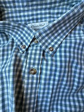 Camisa cuadros de Emidio Tucci. Talla grande
