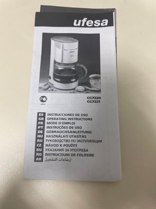 Cafetera Ufesa Arial 40