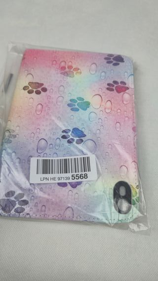 Funda iPad Mini 6 Huellas Multicolor Soporte