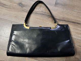 Bolso Negro Vintage Elegante