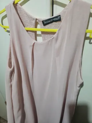 Mini abito rosa Made in Italy