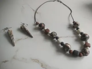 Lote Artesanal Collares y Pendientes