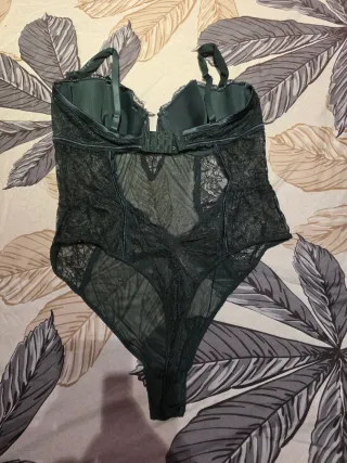Women'secret Body Encaje Verde