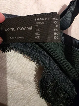 Women'secret Body Encaje Verde