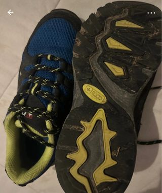 Zapatillas trekking niño EUR 35 UK 2.5 US 3.5