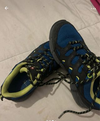 Zapatillas trekking niño EUR 35 UK 2.5 US 3.5