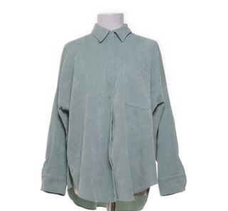 Camisa de pana verde