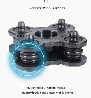 Soporte móvil tija anti-vibración