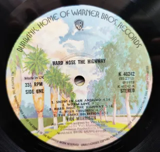 LP 1973 🇬🇧 VAN MORRISON HARD NOSE THE HIGHWAY