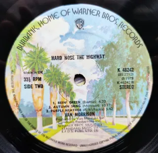 LP 1973 🇬🇧 VAN MORRISON HARD NOSE THE HIGHWAY