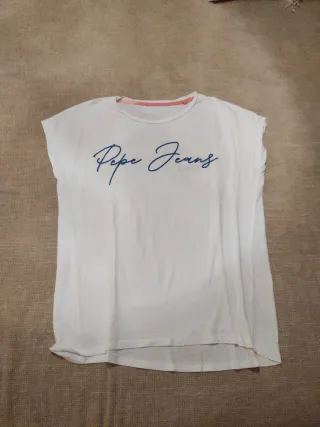 Camiseta Pepe Jeans Blanca Talla M